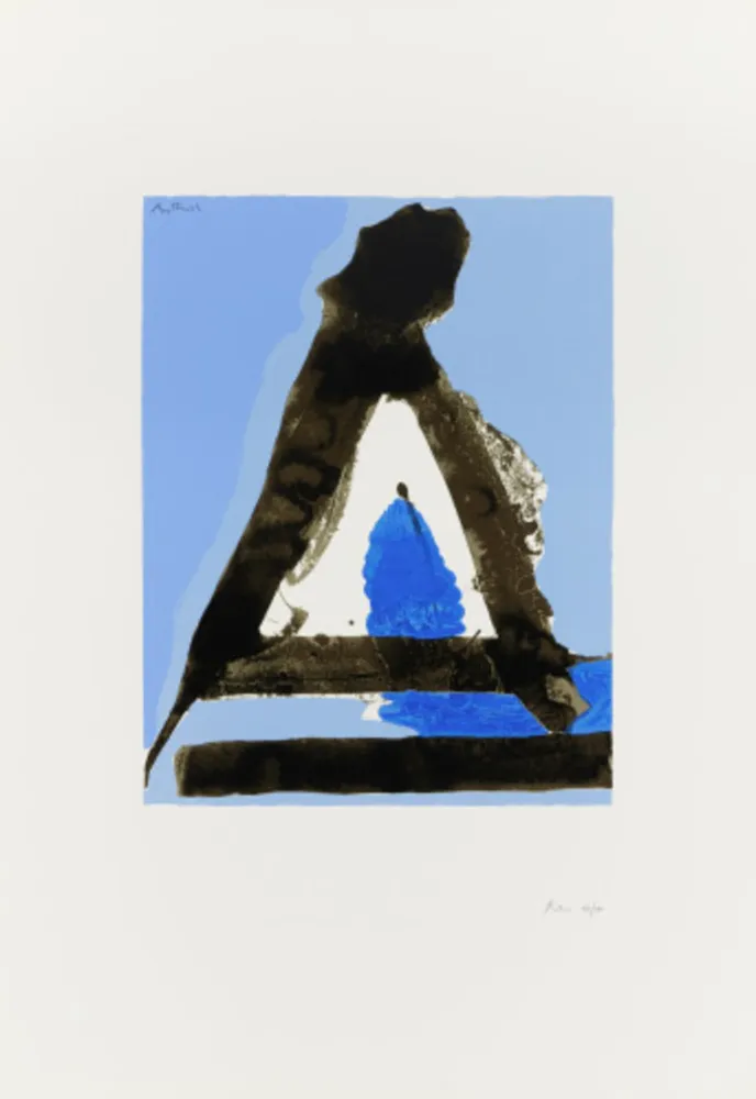 丝网印刷 Motherwell - Untitled 2 from The Basque Suite