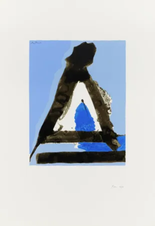 丝网印刷 Motherwell - Untitled 2 from The Basque Suite
