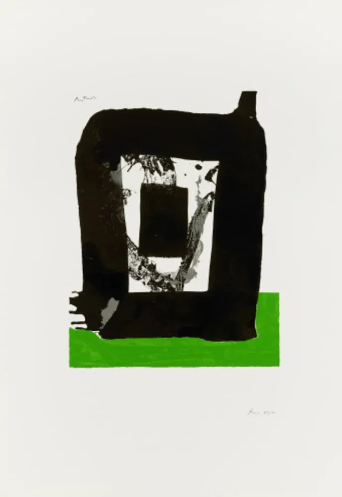 丝网印刷 Motherwell - Untitled 3 from The Basque Suite