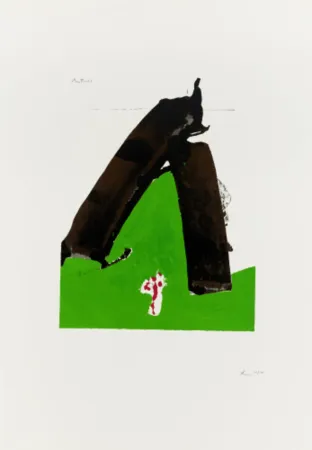 丝网印刷 Motherwell - Untitled 4 from The Basque Suite