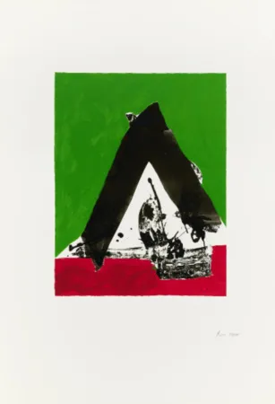 丝网印刷 Motherwell - Untitled 5 from The Basque Suite