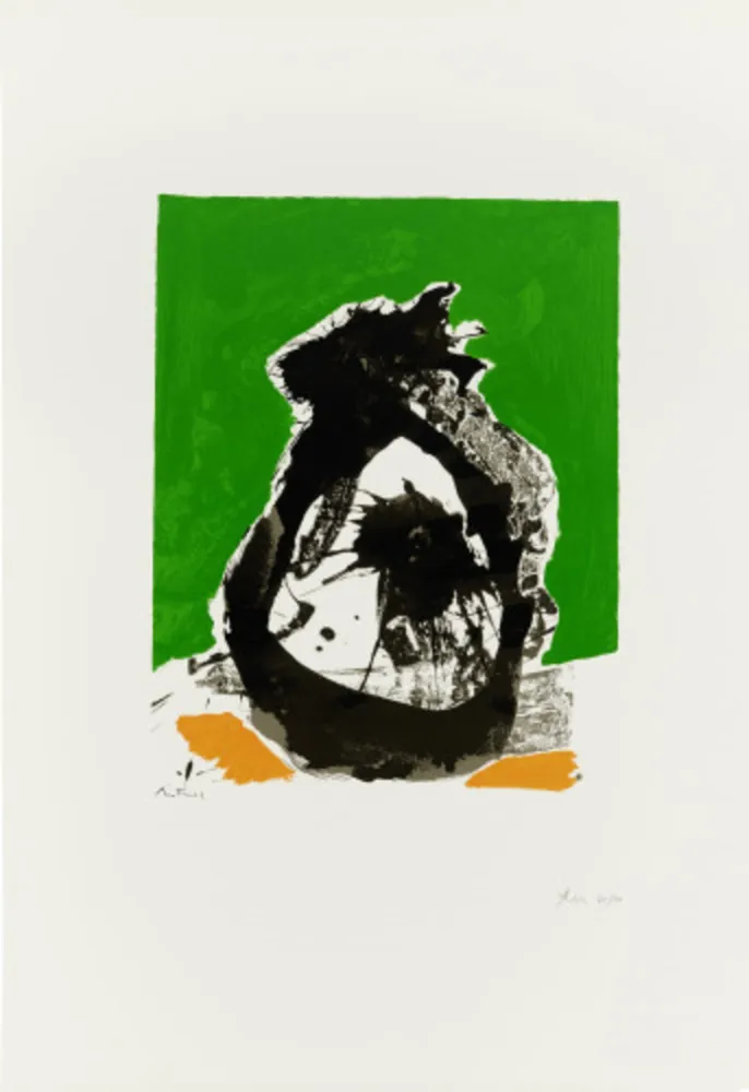 丝网印刷 Motherwell - Untitled 6 from The Basque Suite,