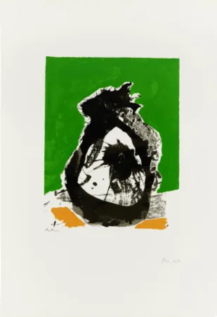 丝网印刷 Motherwell - Untitled 6 from The Basque Suite,