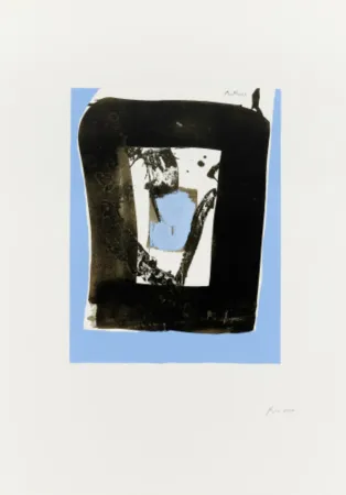丝网印刷 Motherwell - Untitled 7 from The Basque Suite
