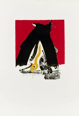 丝网印刷 Motherwell - Untitled 8 from The Basque Suite