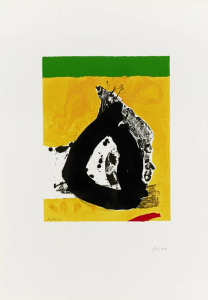 丝网印刷 Motherwell - Untitled 9 from The Basque Suite