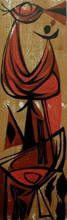 木刻 Moy - Girl Juggling