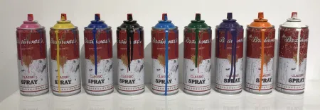 无技术 Mr. Brainwash - 9 Soup Spray Cans