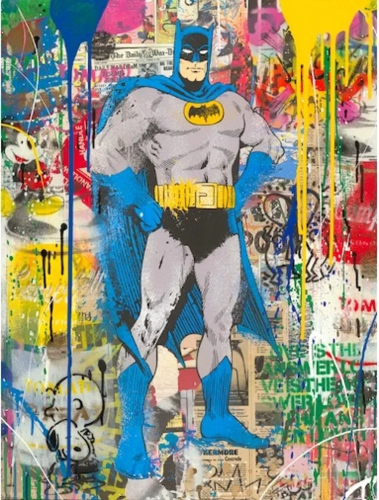 丝网印刷 Mr Brainwash - Batman, 2019  