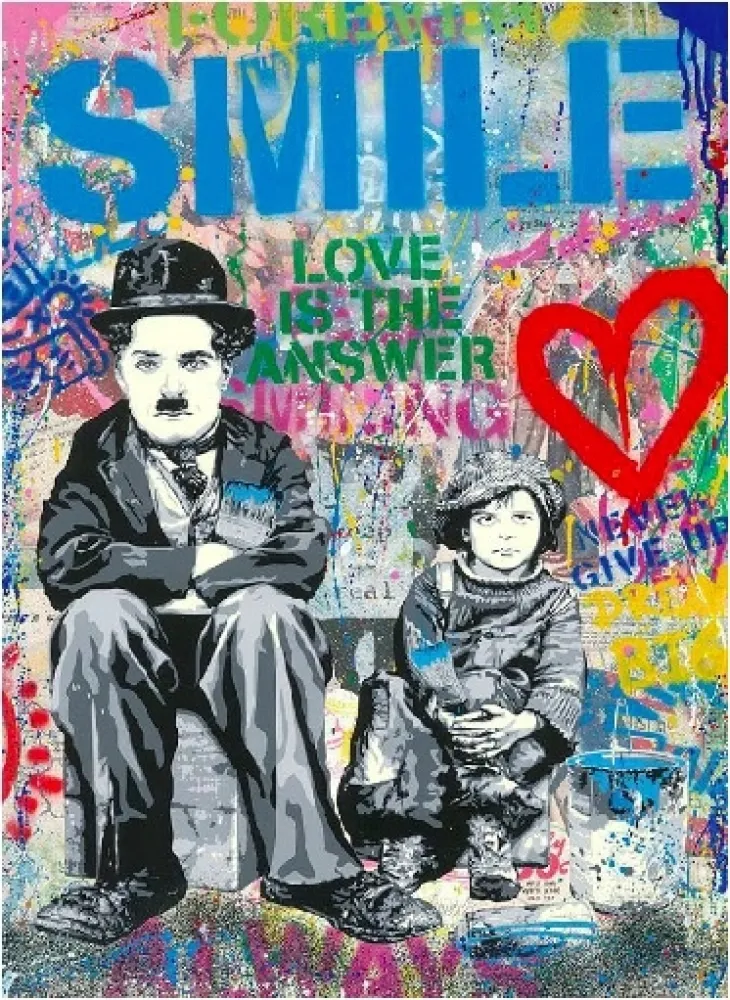 丝网印刷 Mr Brainwash - Day Dreaming, 2020 