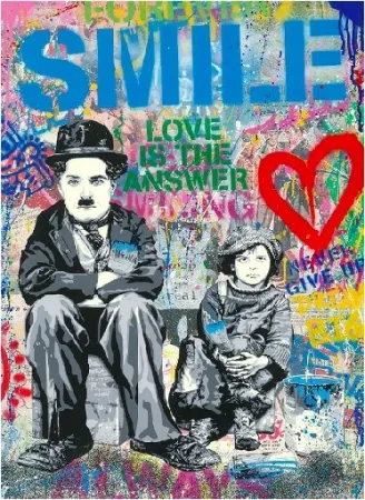 丝网印刷 Mr Brainwash - Day Dreaming, 2020 