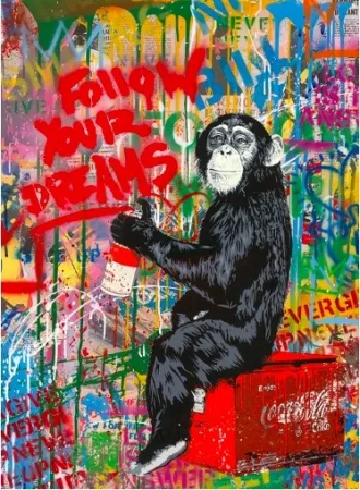 丝网印刷 Mr Brainwash - Everyday Life, 2020