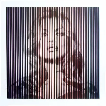 丝网印刷 Mr Brainwash - Fame Moss Rainbow Variant