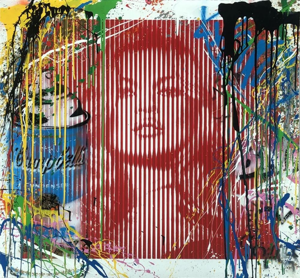 无技术 Mr. Brainwash - Fame Moss Red/ Kate Moss (HPM)
