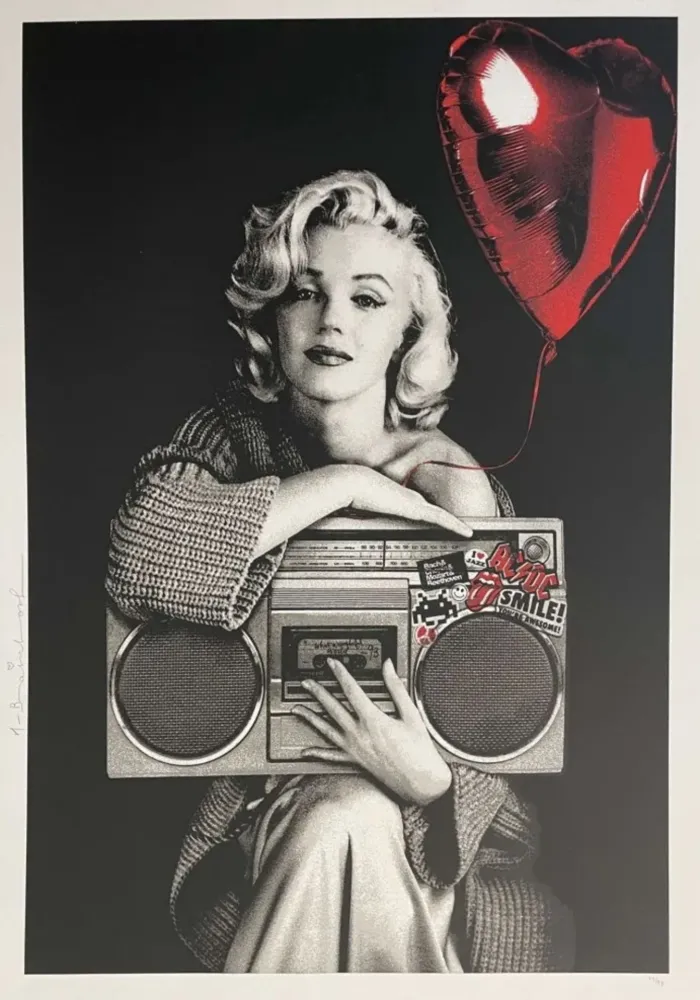 丝网印刷 Mr Brainwash - Happy Birthday To Me