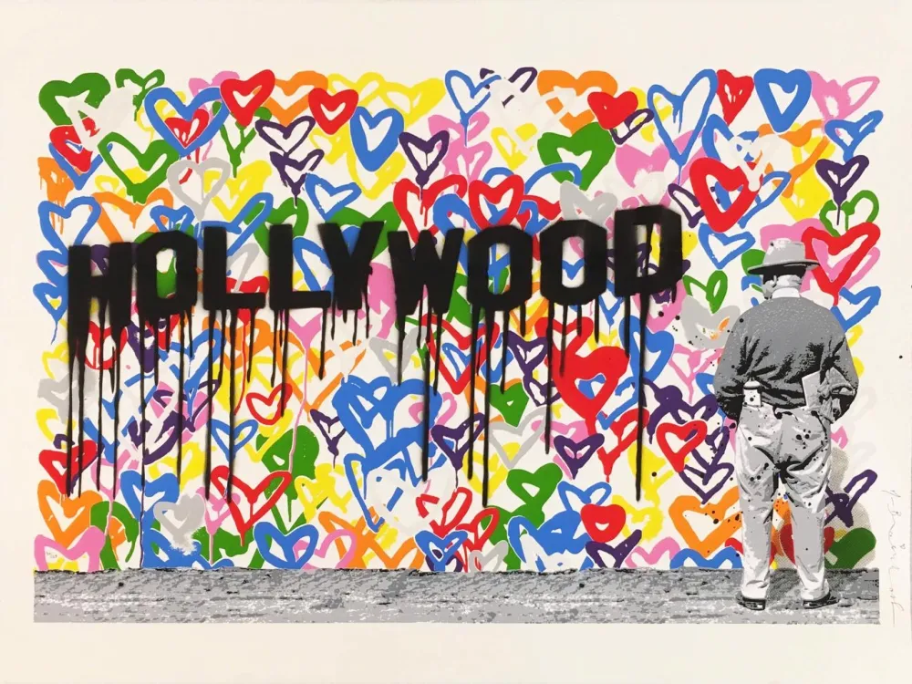丝网印刷 Mr. Brainwash - Hollywood