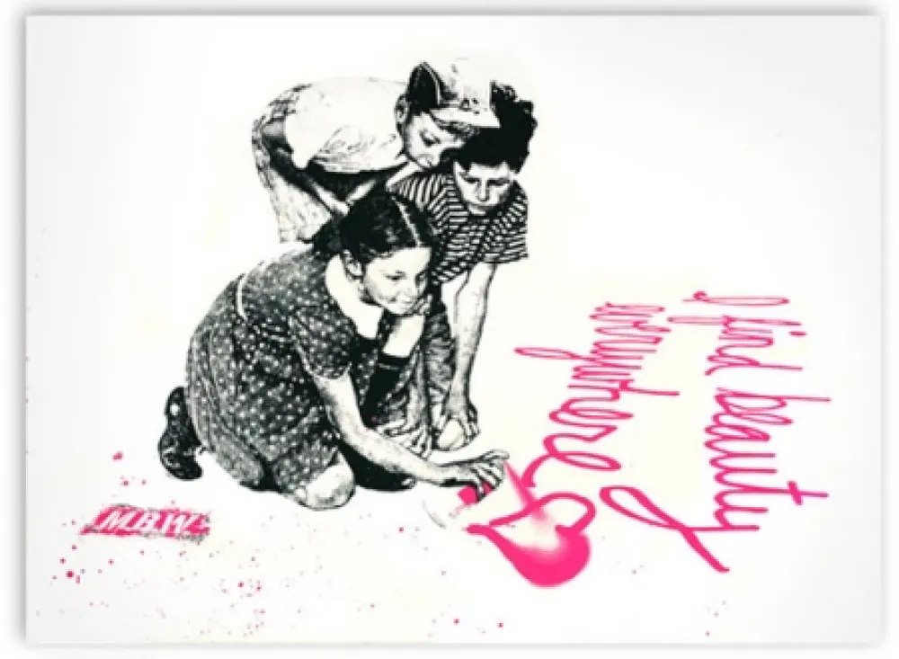 丝网印刷 Mr. Brainwash - I Find Beauty Everywhere