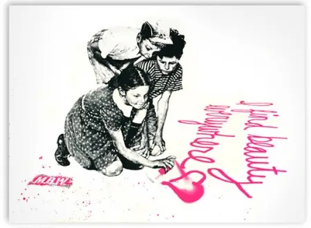 丝网印刷 Mr. Brainwash - I Find Beauty Everywhere