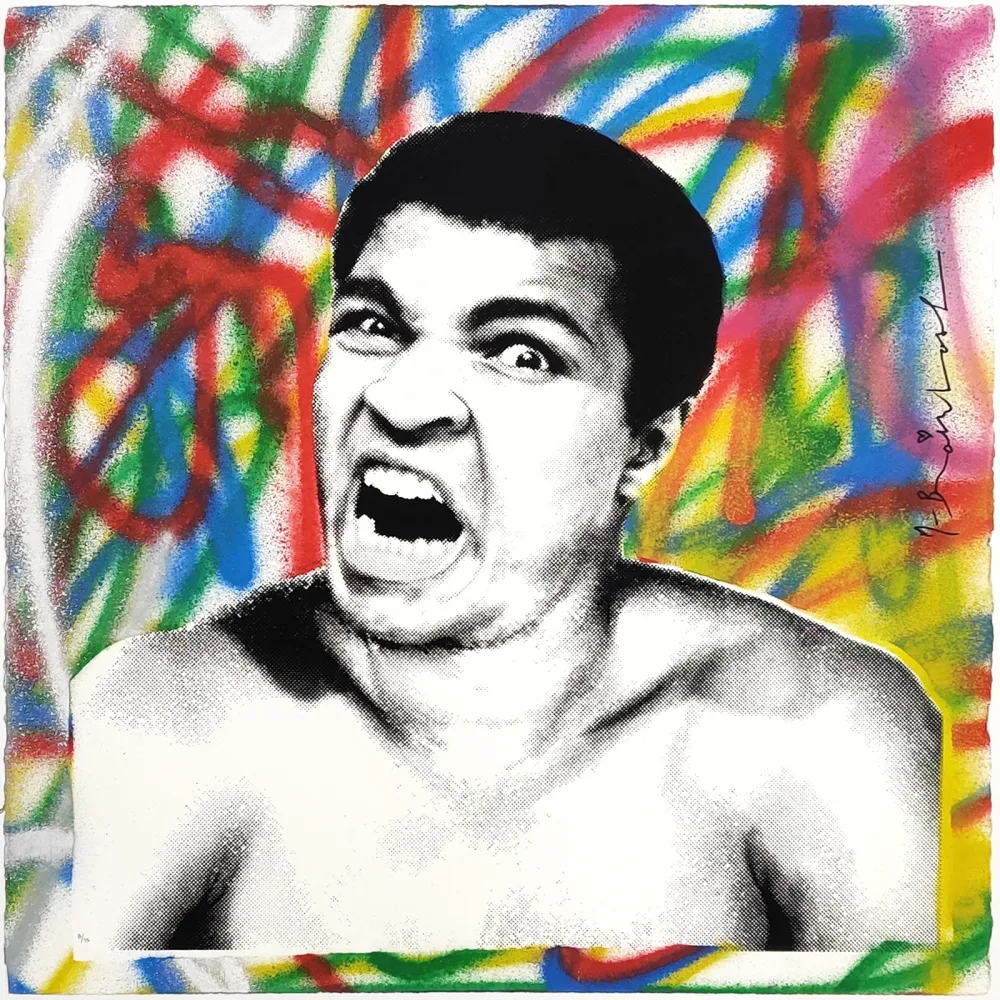 丝网印刷 Mr. Brainwash - LEGENDARY ALI