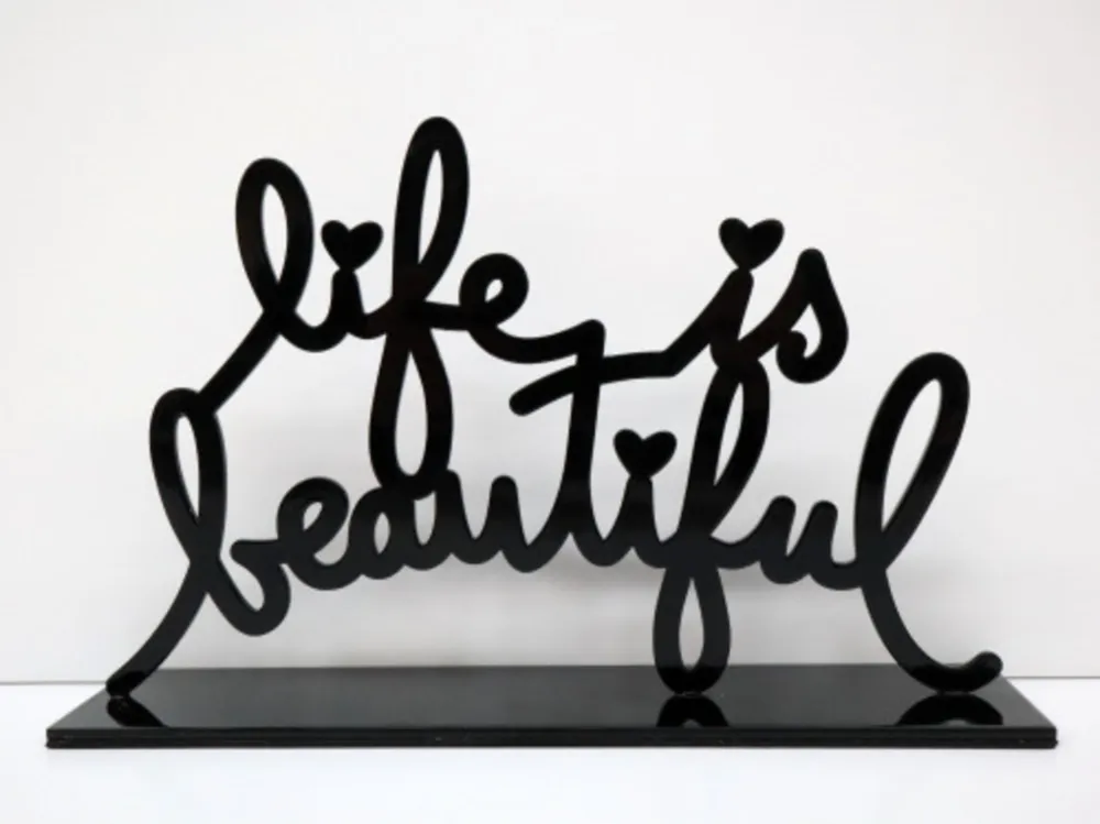 复数作品 Mr. Brainwash - Life is Beautiful (Black)
