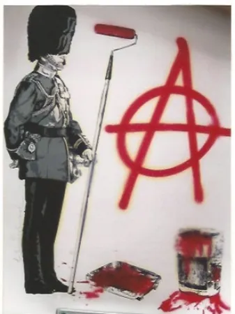 丝网印刷 Mr. Brainwash - LONDON show Anarchy