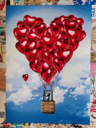 复数作品 Mr Brainwash - Love Above All