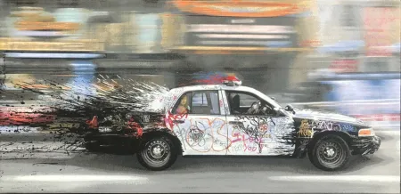 无技术 Mr. Brainwash - Metro Polisa (Canvas)