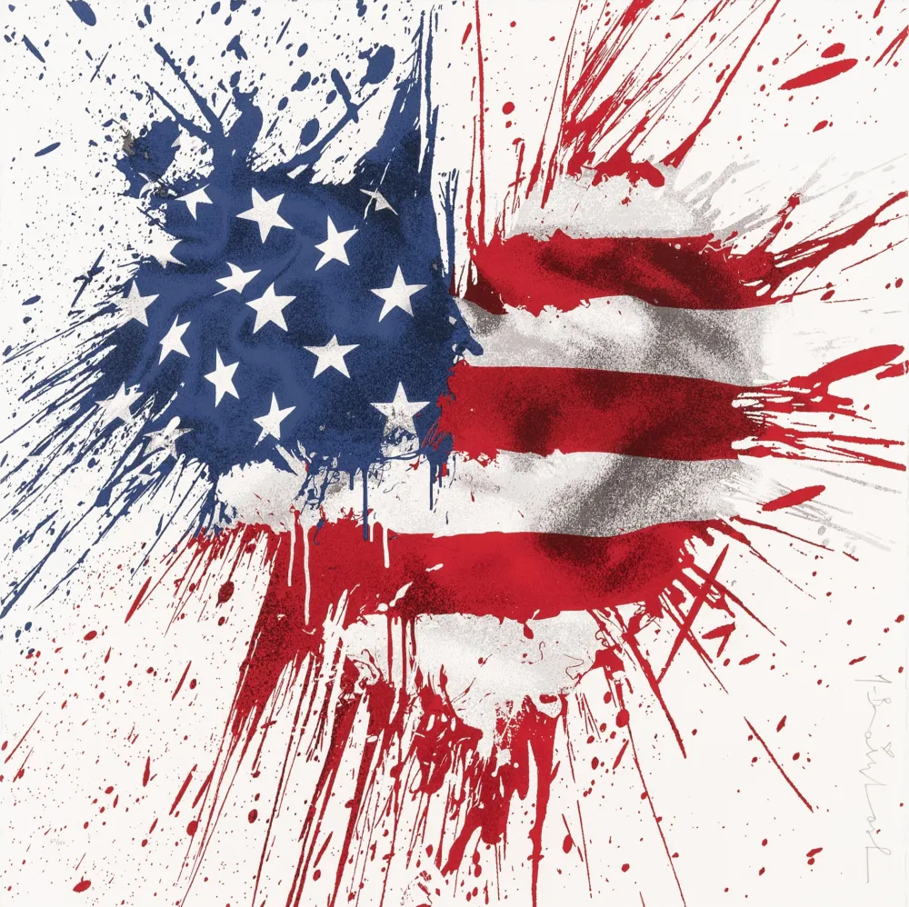 丝网印刷 Mr Brainwash - Moment of silence