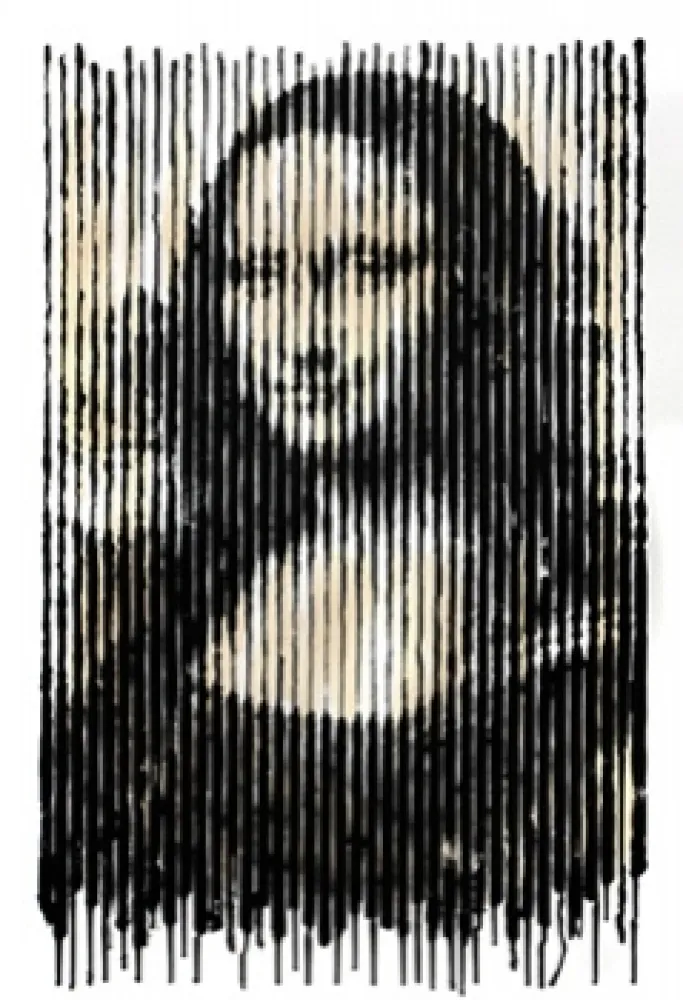 丝网印刷 Mr. Brainwash - Mona Linesa