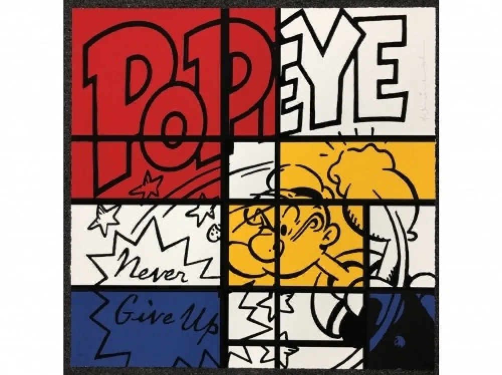 复数作品 Mr Brainwash - Mondrian, 