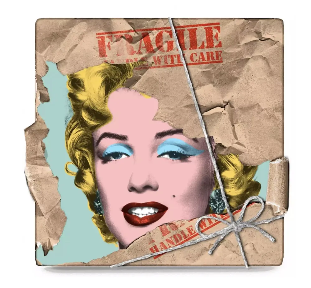 丝网印刷 Mr Brainwash - Monroe POPfolio - Fragile