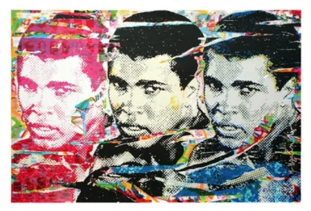 丝网印刷 Mr Brainwash - Muhammad Ali – The Champ