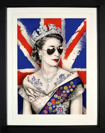 复数作品 Mr Brainwash - Queen of Hearts
