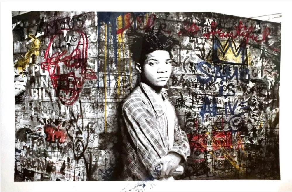 丝网印刷 Mr. Brainwash - Samo is alive