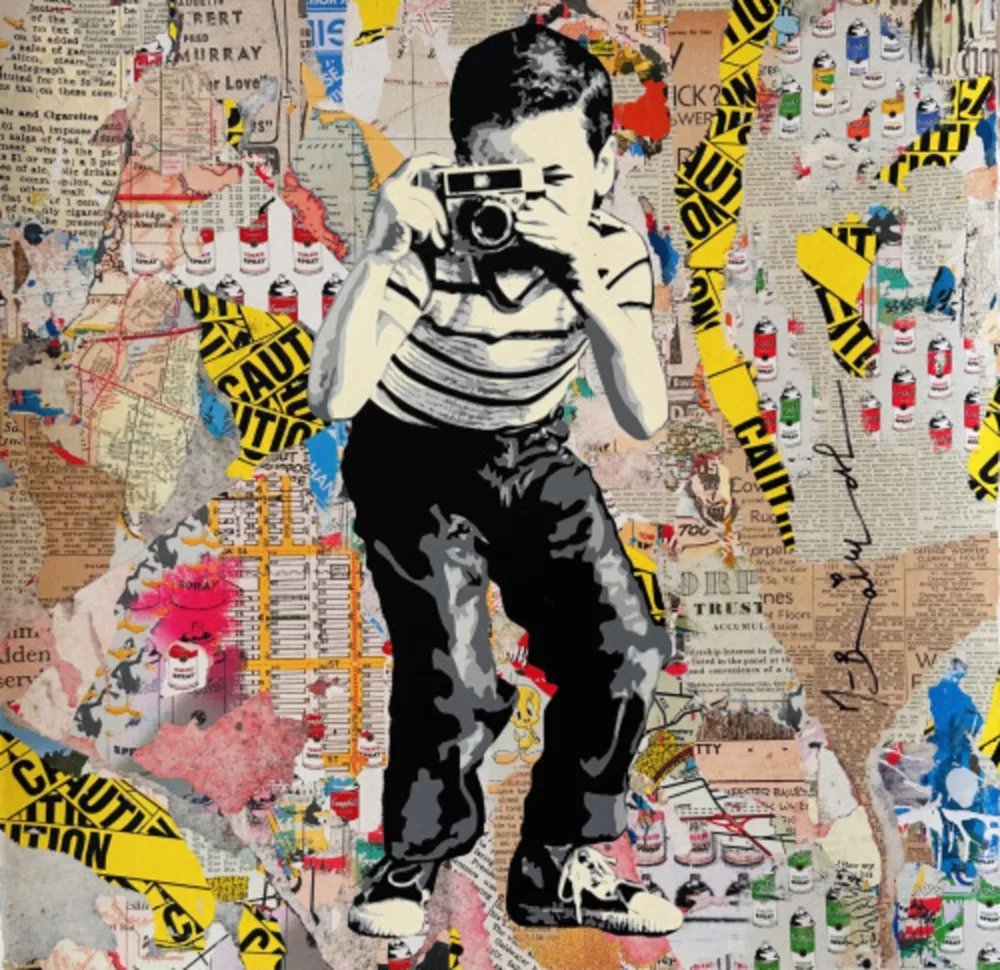 复数作品 Mr Brainwash - Smile