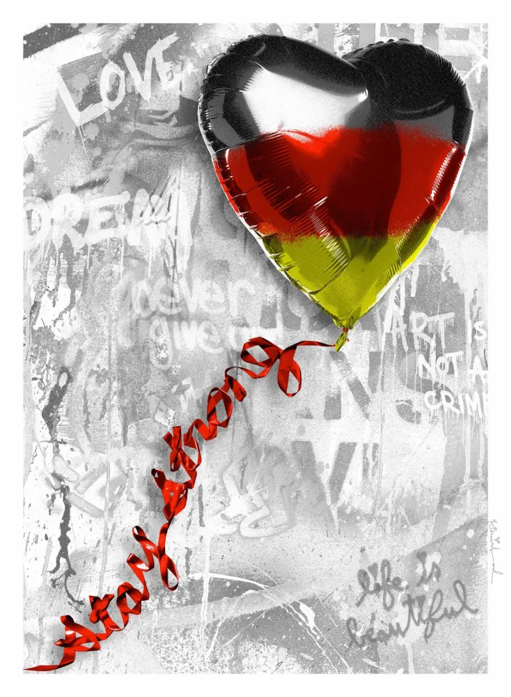 丝网印刷 Mr. Brainwash - Stay Strong | Germany