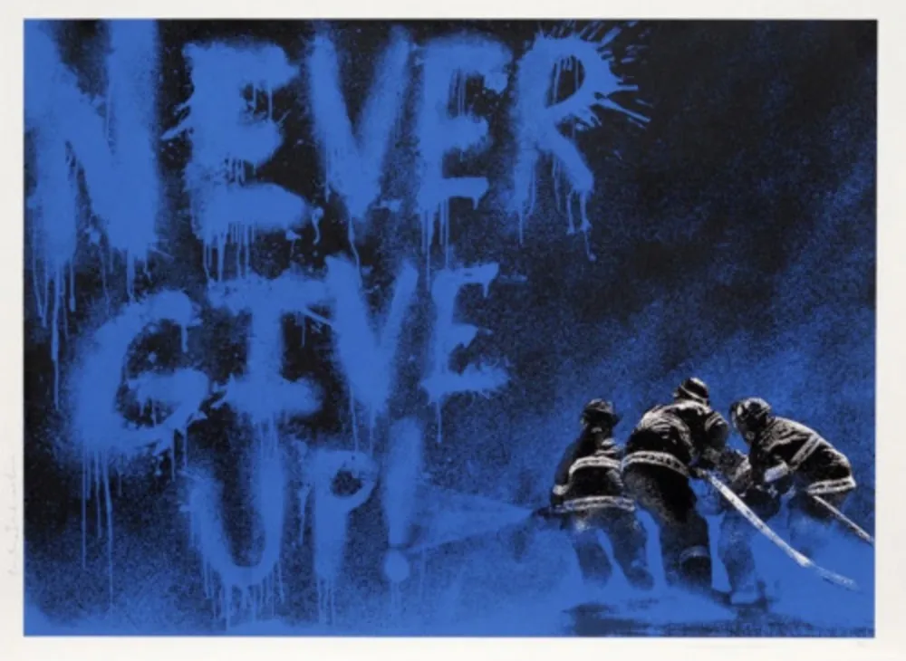 复数作品 Mr. Brainwash - Superheroes (BLUE)