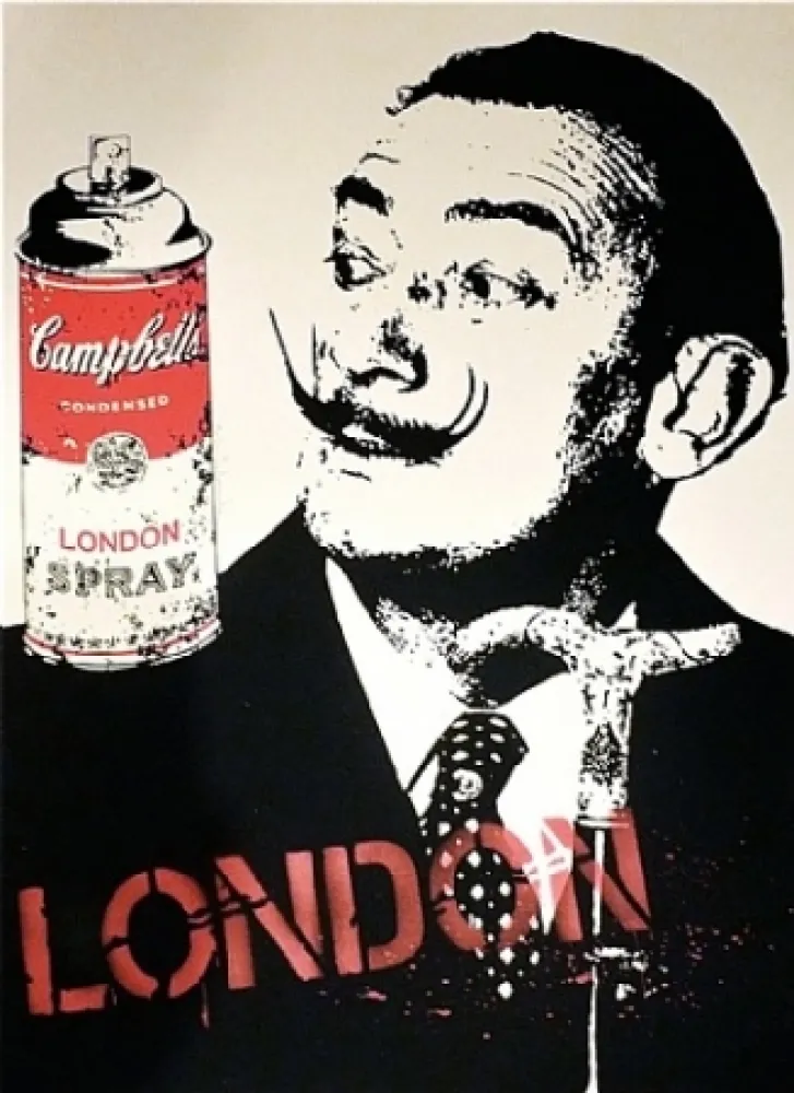 丝网印刷 Mr. Brainwash - Surreal