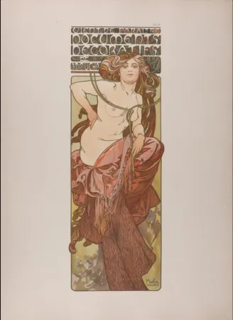 石版画 Mucha - Documents Décoratifs