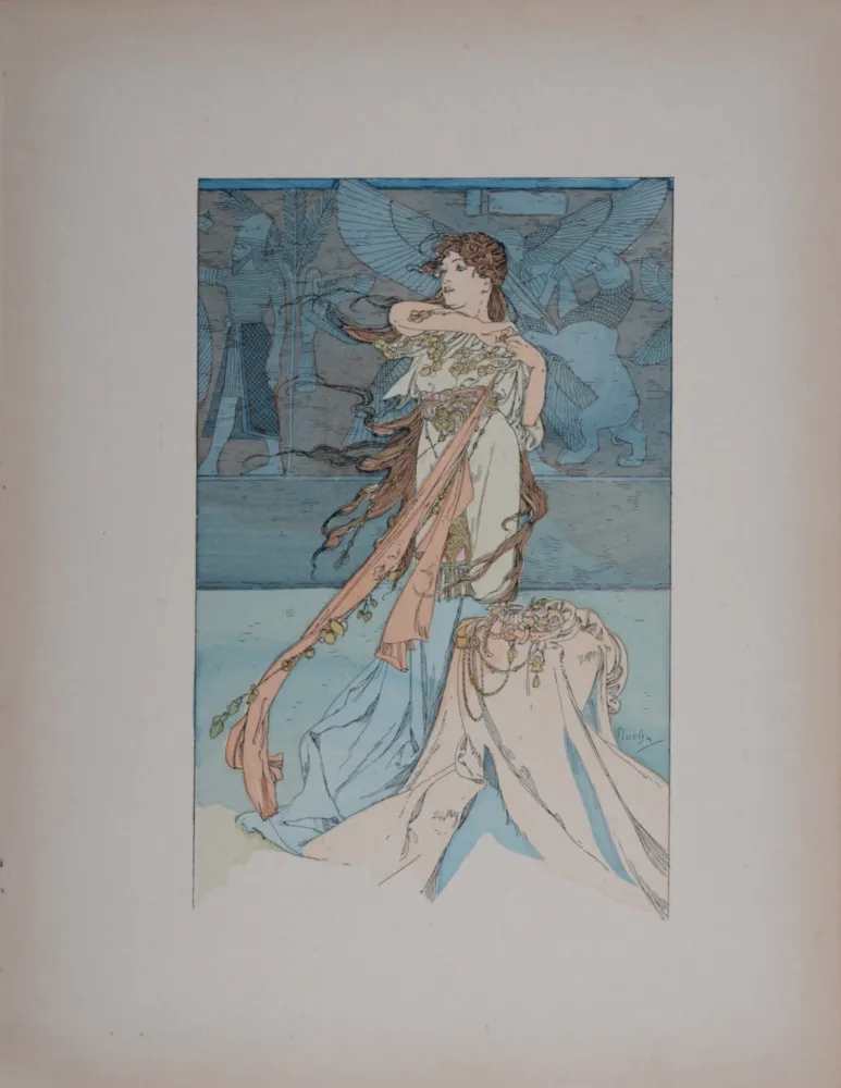 石版画 Mucha - Rama, Poème dramatique en trois Actes #5