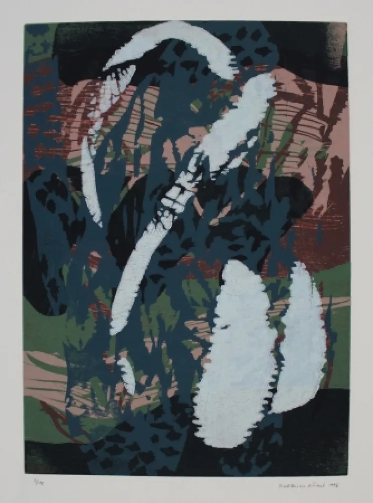 石版画 Mücke - Untitled