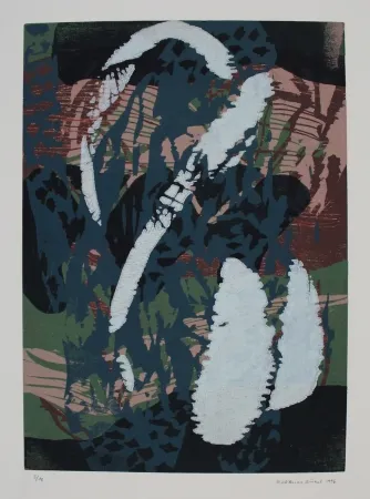 石版画 Mücke - Untitled