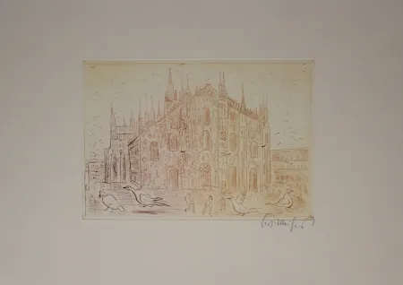 版画 Mühlenhaupt - Mailand (Milan)
