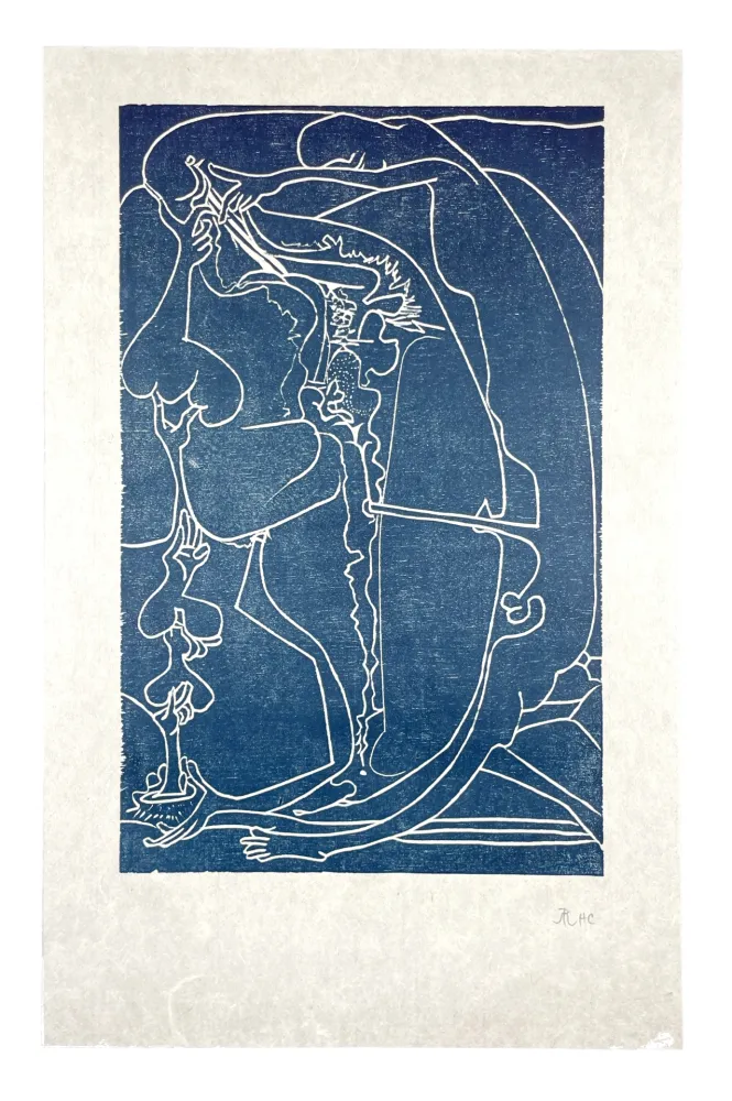 木刻 Müller - 13 FOIS ELLE ET MOI - L'ARC