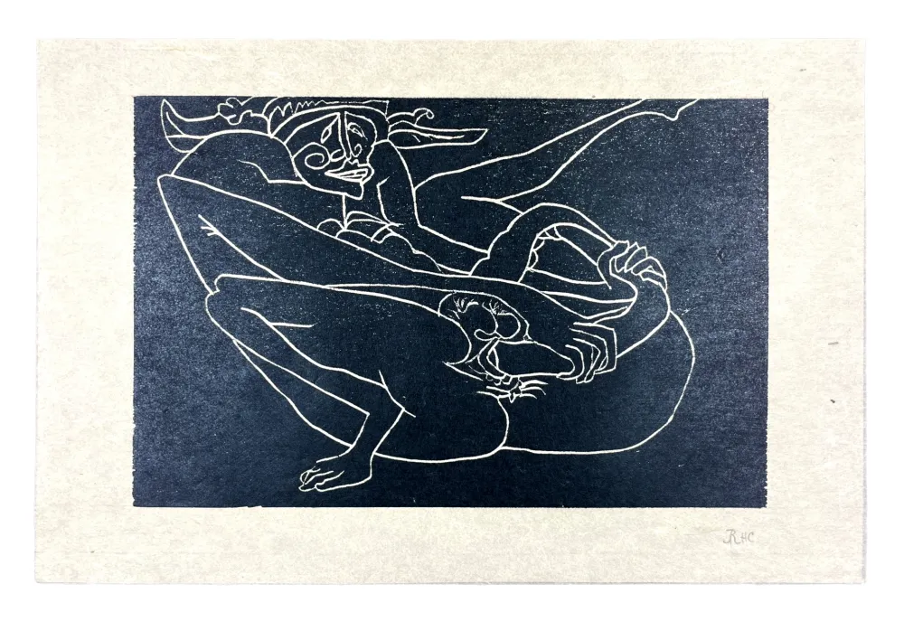 木刻 Müller - 13 FOIS ELLE ET MOI - PAZZO