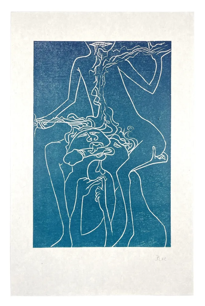 木刻 Müller - 13 FOIS ELLE ET MOI - SOEURS