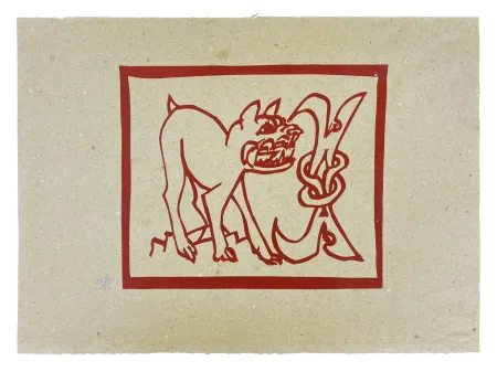 木刻 Müller - CERBÈRE