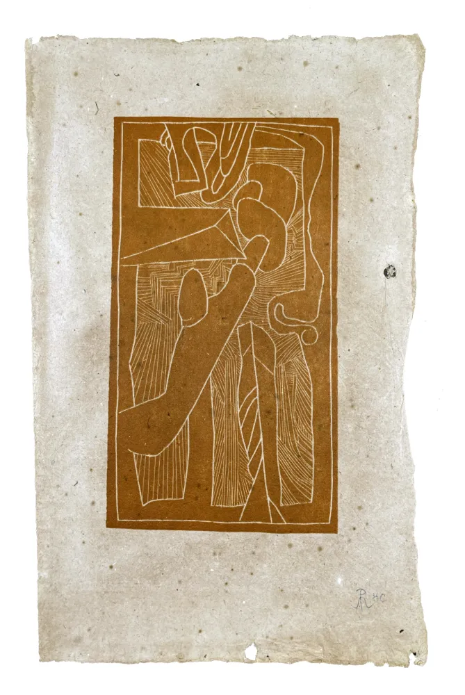 木刻 Müller - FUNGHI (ESQUISSE XX)