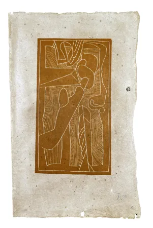 木刻 Müller - FUNGHI (ESQUISSE XX)