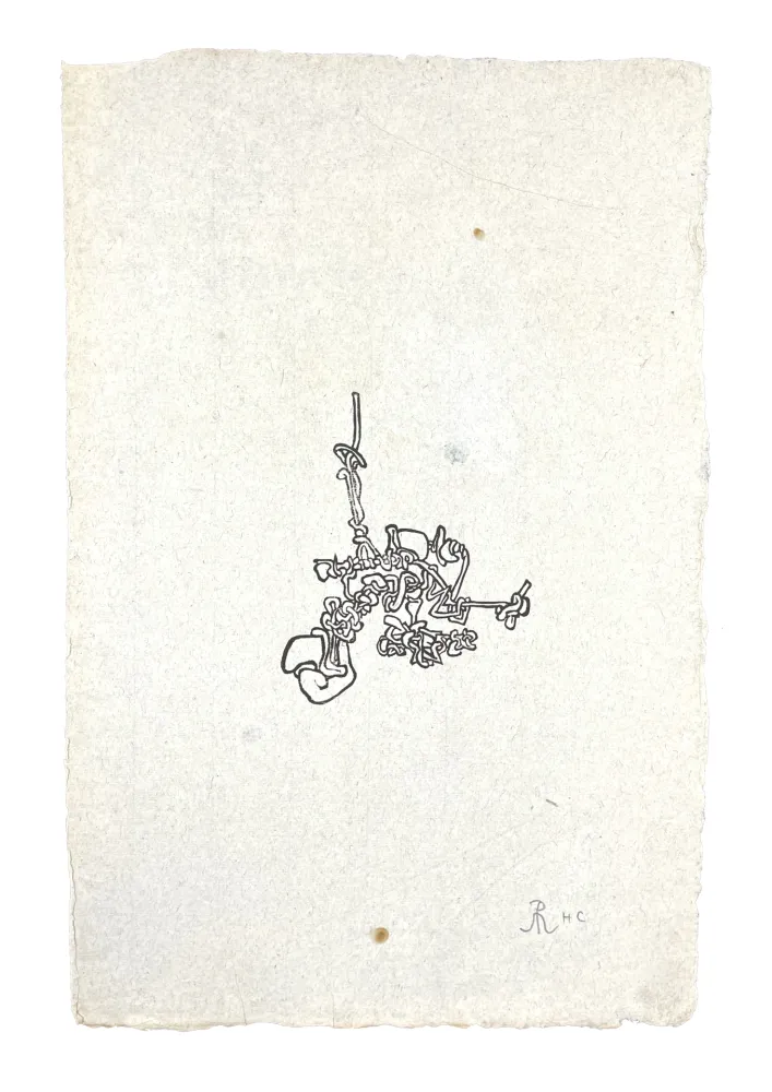 木刻 Müller - PETIT NOEUD (ESQUISSE XVI)